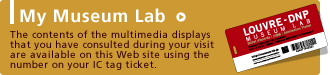 My Museum Lab The contents of the multimedia displays that you have consulted during your visit are available on this Web site using the number on your IC tag ticket.